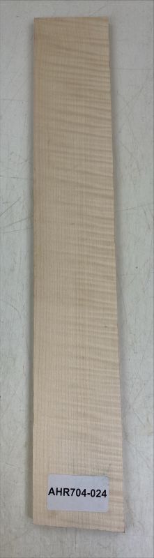 Fretboard Maple flamed, 500x76x9mm Unique Piece #024